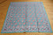 Block Printed Cotton Table Cover - 150 x 150 cms